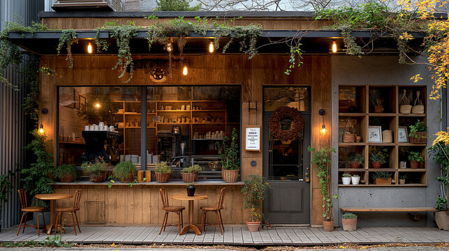 Cafe exterior